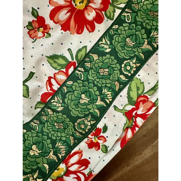 NEW Matilda Jane Platinum Ausgust Loves Me Floral Short Sleeve Top Cream Red 2 - Picture 6 of 9